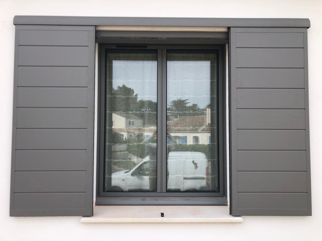 Volet menuiserie exterieur